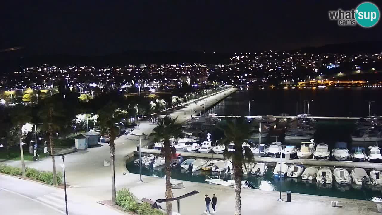 Webcam Capodistria – marina e lungo mare dall’Hotel Grand Koper