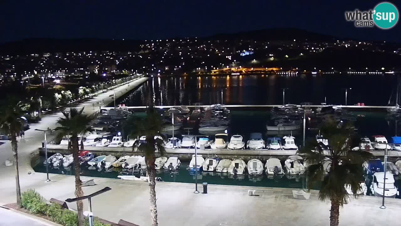 Web kamera Koper – marina i promenada – hotel Grand Koper