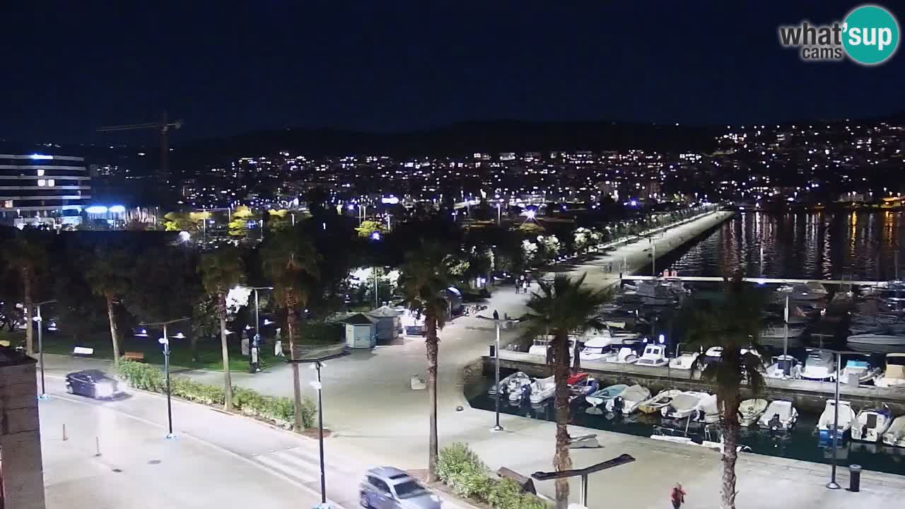 Web kamera Koper – marina i promenada – hotel Grand Koper
