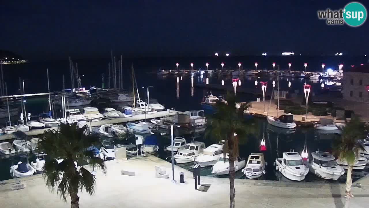Camera en vivo Koper – puerto deportivo y paseo marítimo desde el Hotel Grand Koper