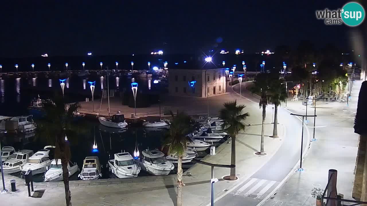 Webcam Capodistria – marina e lungo mare dall’Hotel Grand Koper