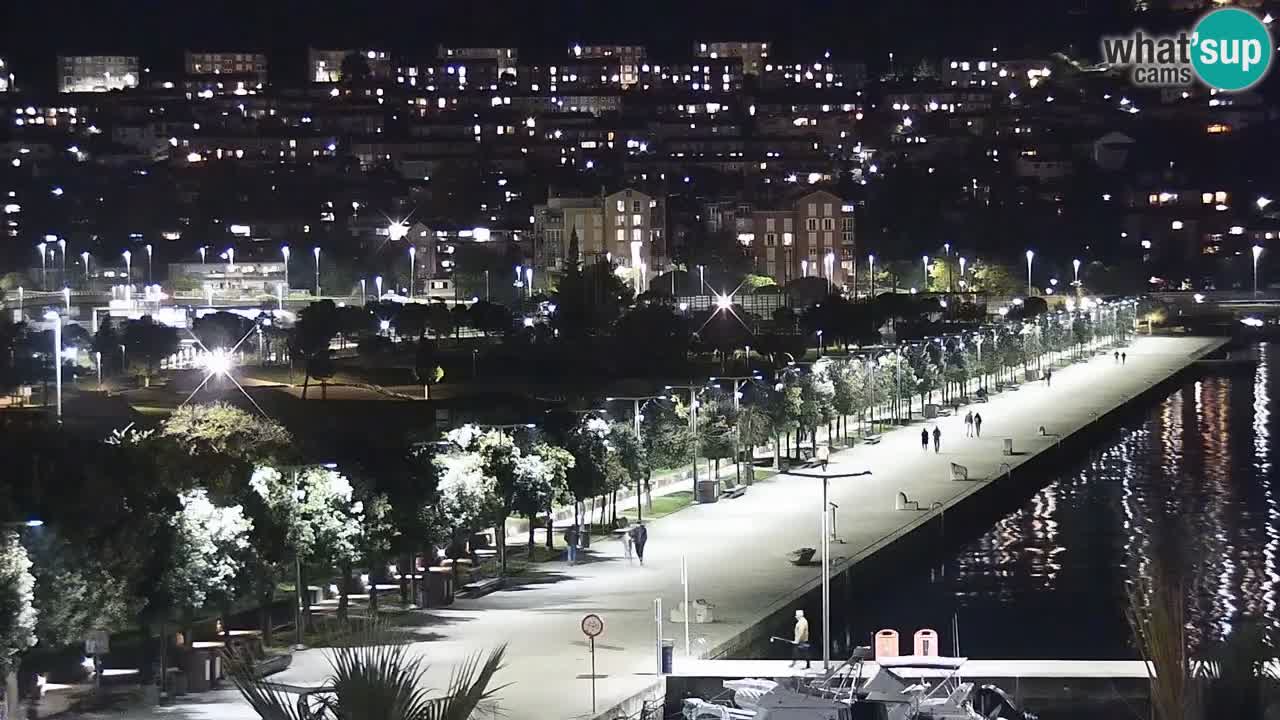 Web kamera Koper – marina i promenada – hotel Grand Koper