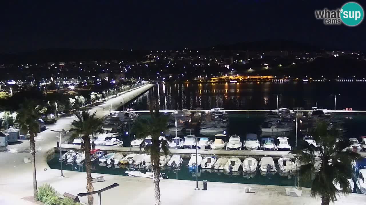 Webcam Capodistria – marina e lungo mare dall’Hotel Grand Koper