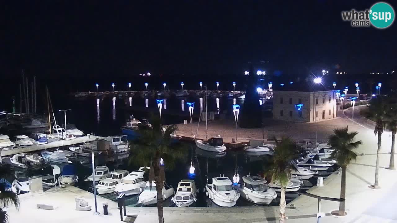 Web kamera Koper – marina i promenada – hotel Grand Koper