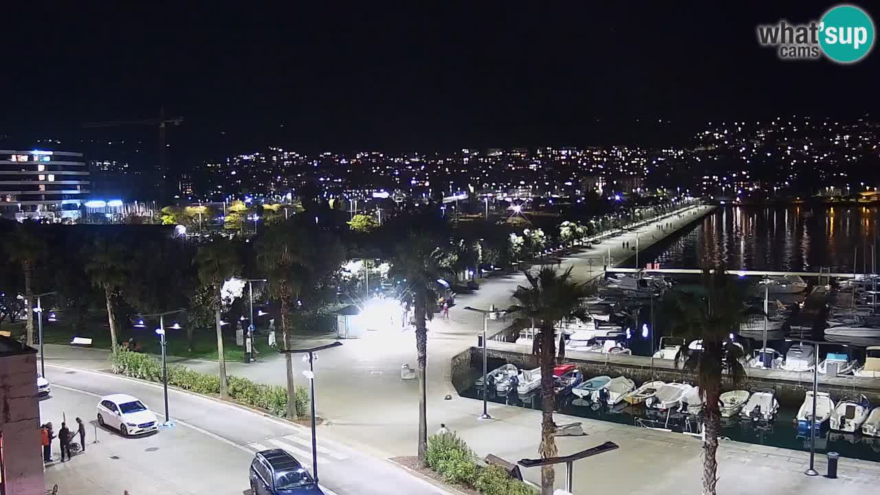 Web kamera Koper – marina i promenada – hotel Grand Koper
