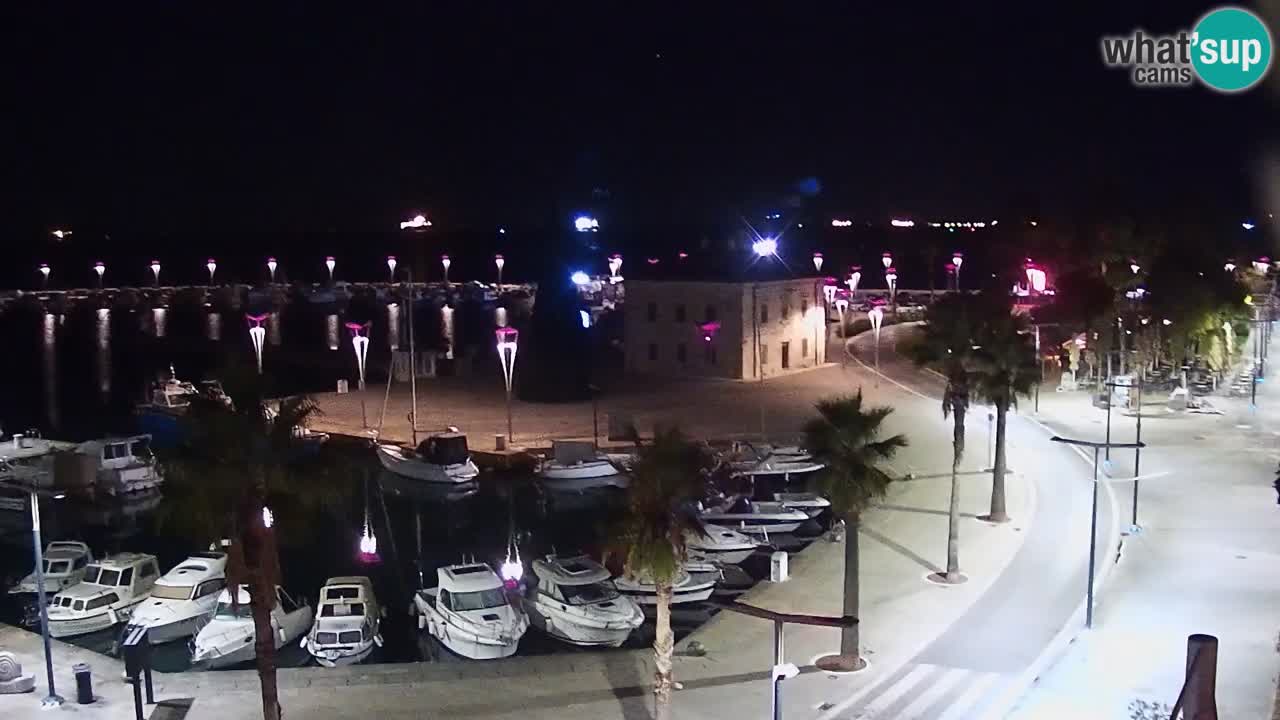 Web kamera Koper – marina i promenada – hotel Grand Koper