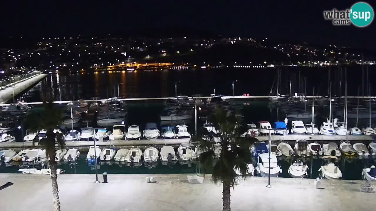 Web kamera Koper – marina i promenada – hotel Grand Koper