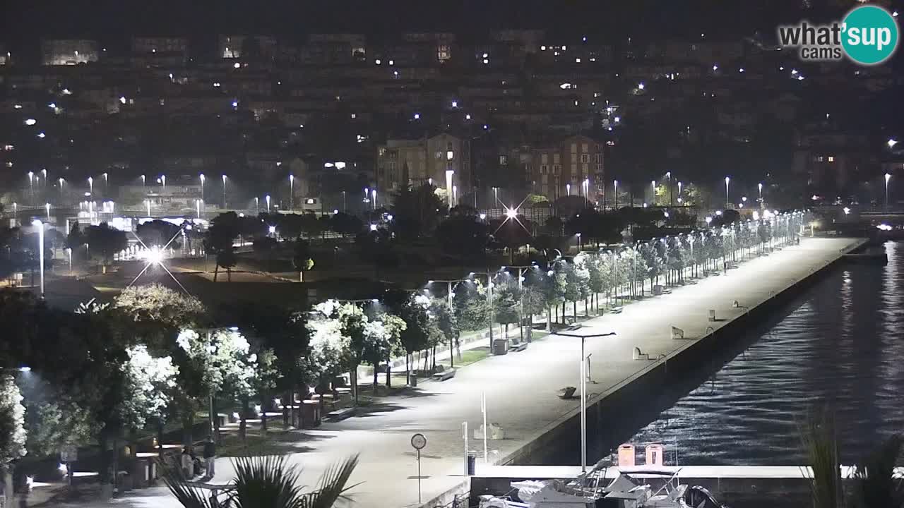 Camera en vivo Koper – puerto deportivo y paseo marítimo desde el Hotel Grand Koper