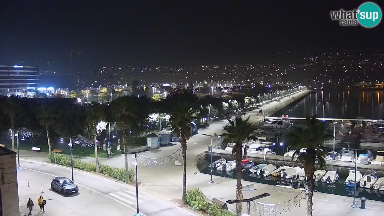 Il porto di Koper – Capodistria live webcam – porto crociere e mercantile – Slovenia