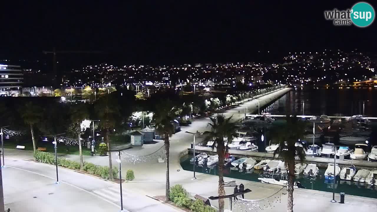 Web kamera Koper – marina i promenada – hotel Grand Koper