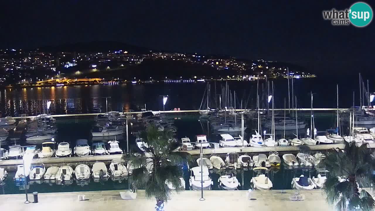 Web kamera Koper – marina i promenada – hotel Grand Koper