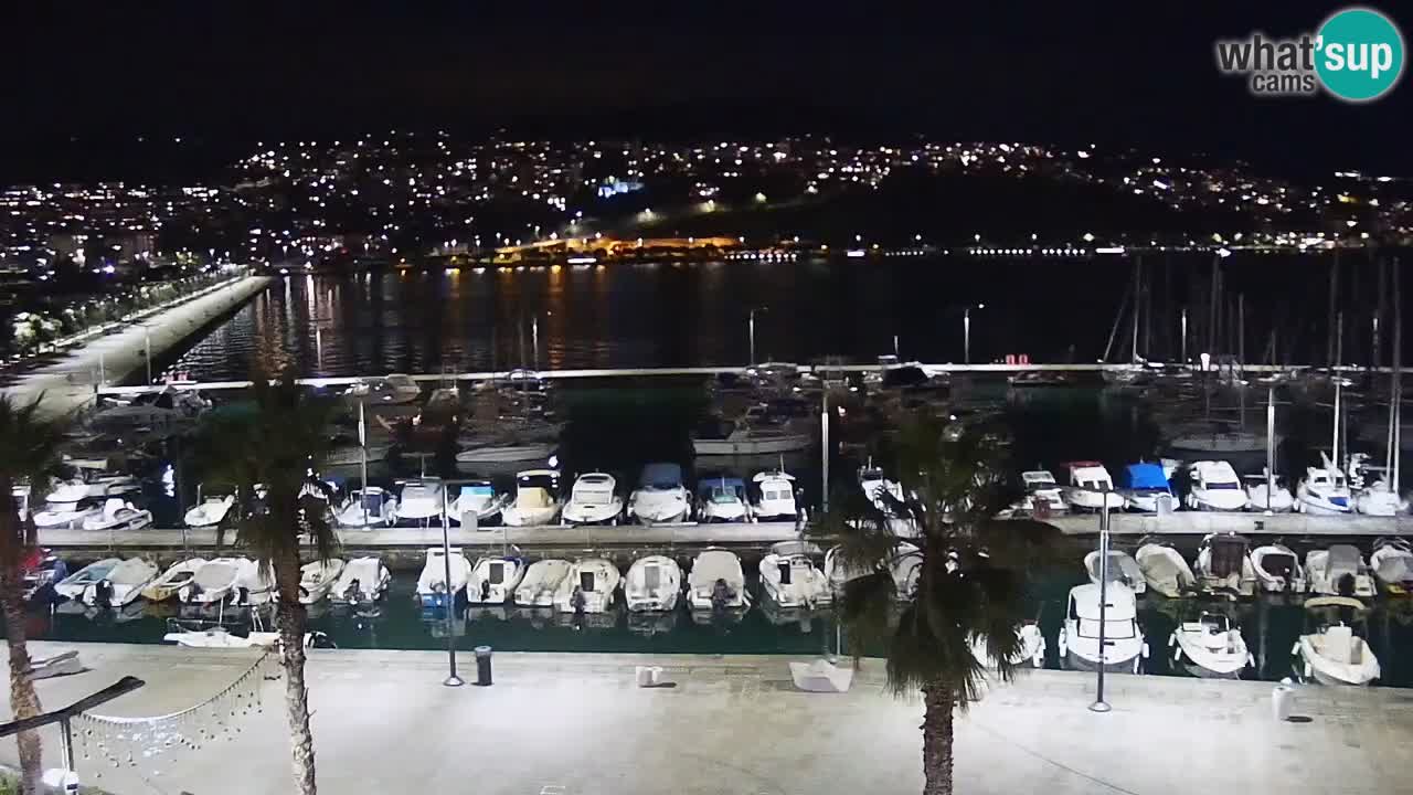 Web kamera Koper – marina i promenada – hotel Grand Koper