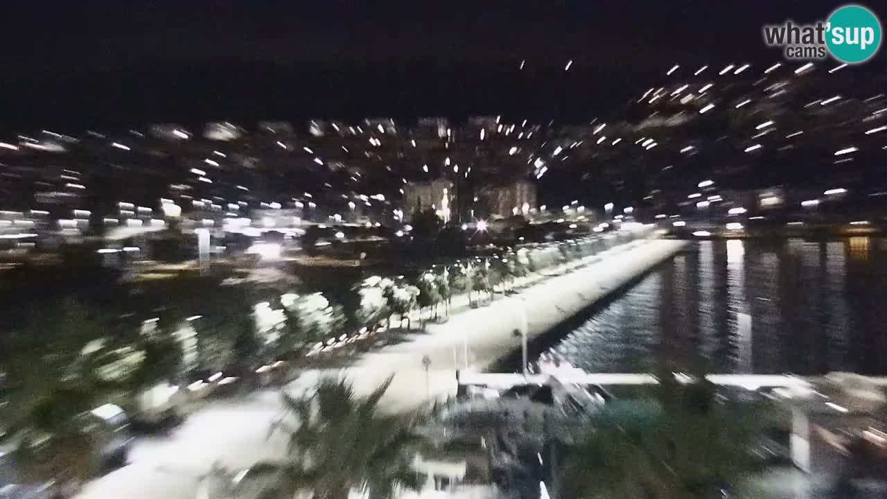 Camera en vivo Koper – puerto deportivo y paseo marítimo desde el Hotel Grand Koper