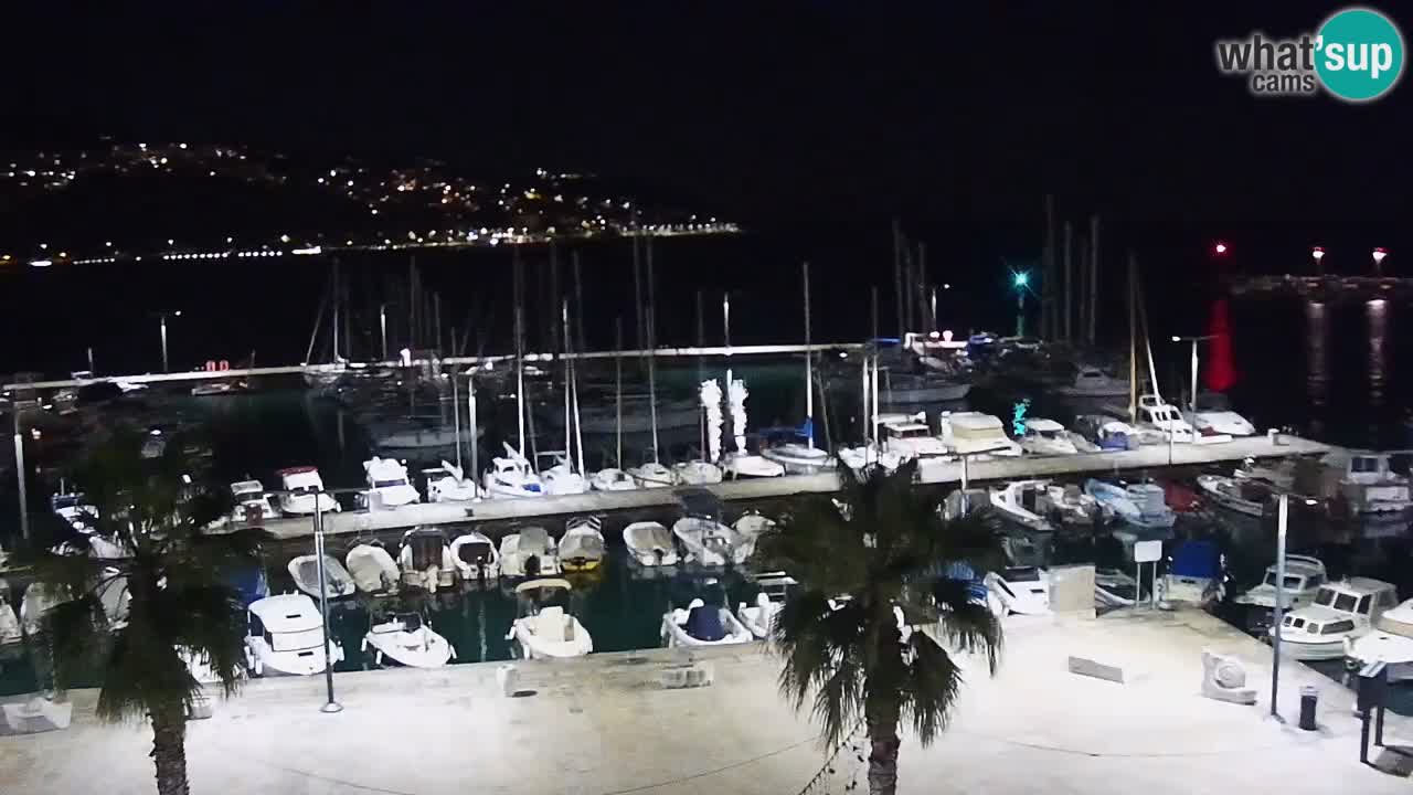 Web kamera Koper – marina i promenada – hotel Grand Koper