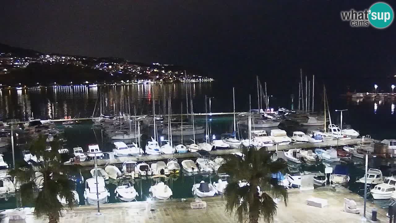 Web kamera Koper – marina i promenada – hotel Grand Koper