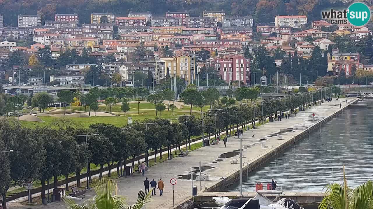 Webcam Capodistria – marina e lungo mare dall’Hotel Grand Koper
