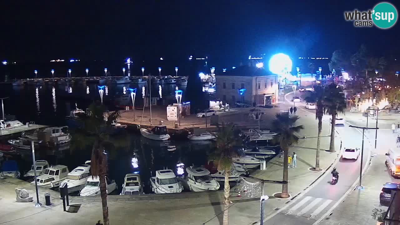 Spletna kamera Koper – Panorama na marino in promenado s Hotela Grand Koper