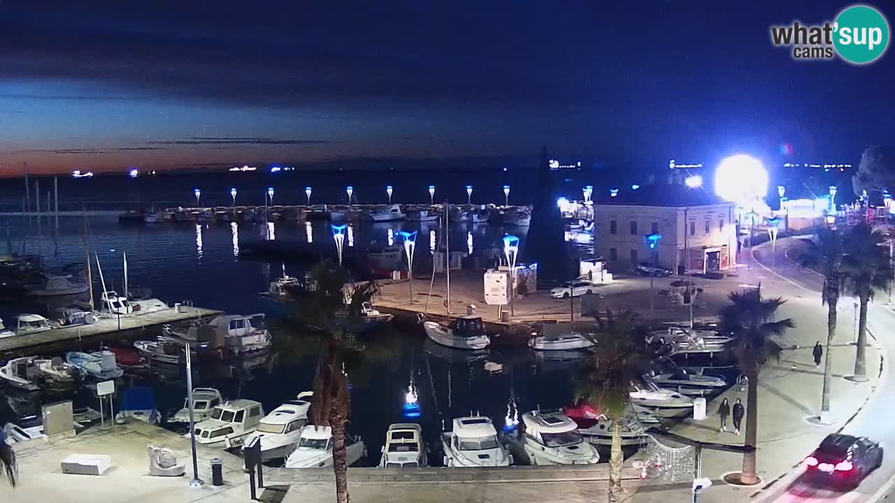 The Port of Koper live webcam – cruise and cargo port – Slovenia