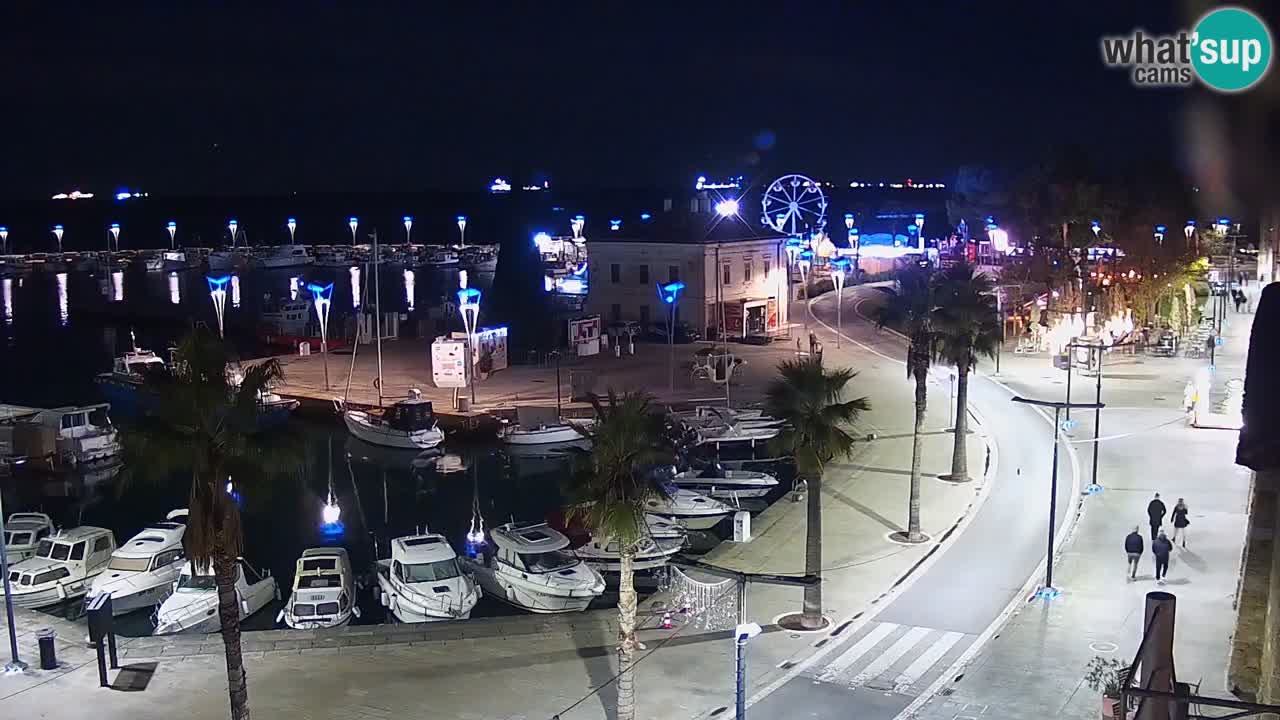 Web kamera Koper – marina i promenada – hotel Grand Koper