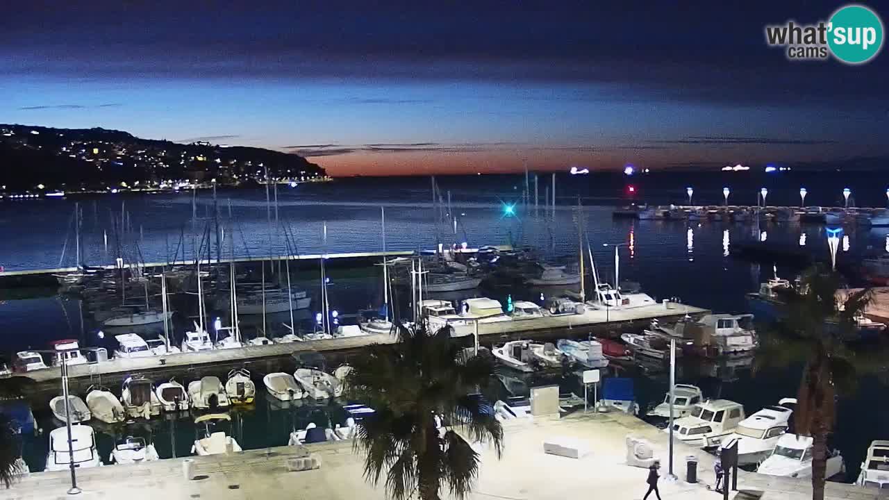 Luka Kopar uživo web kamera – Turistički terminal i teretna luka – Slovenija