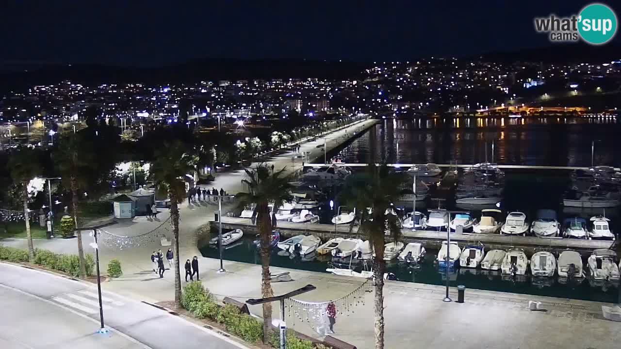 Web kamera Koper – marina i promenada – hotel Grand Koper