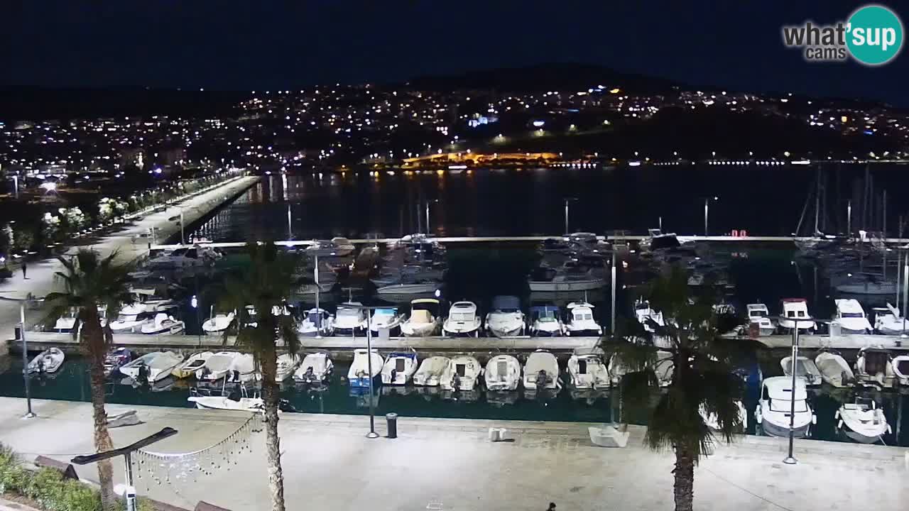 Webcam Capodistria – marina e lungo mare dall’Hotel Grand Koper