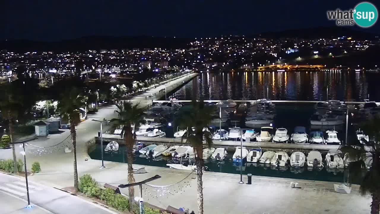 Webcam Capodistria – marina e lungo mare dall’Hotel Grand Koper