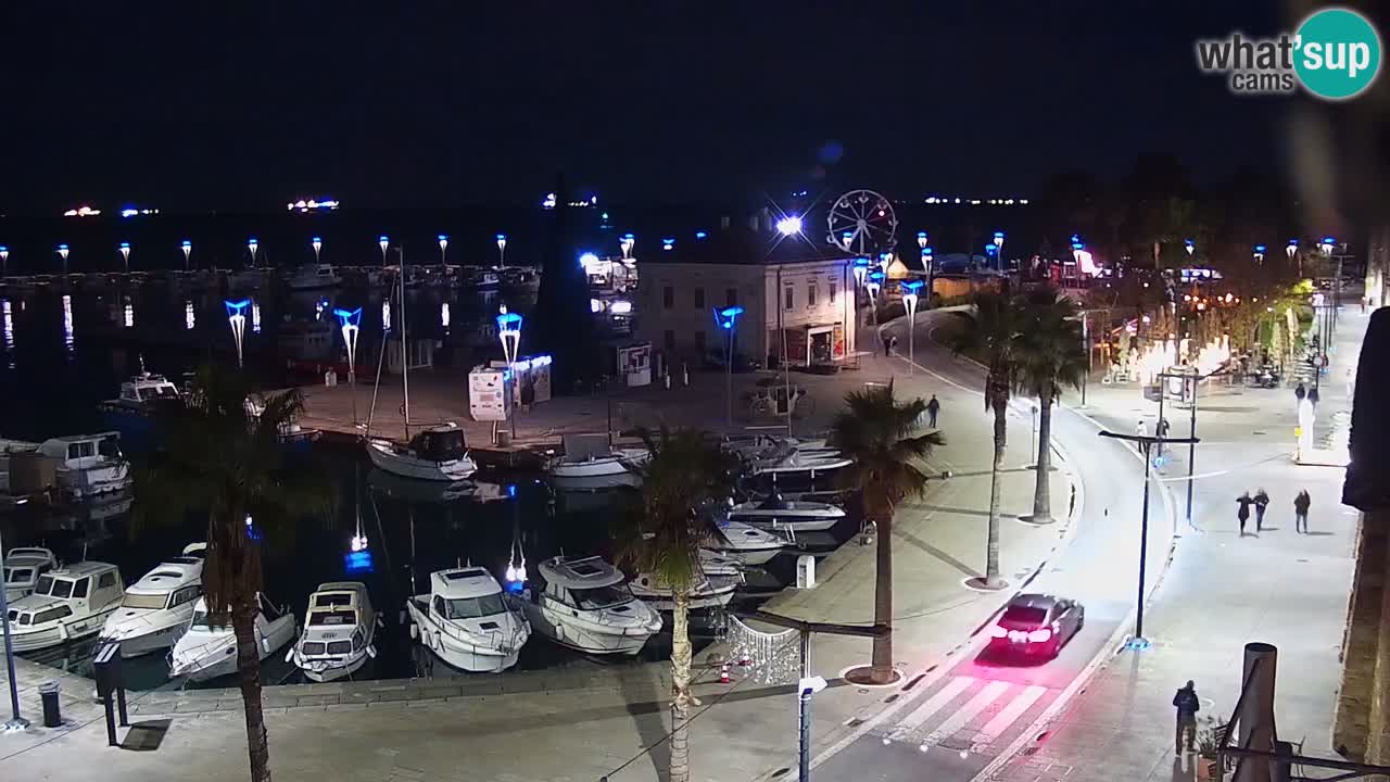 Webcam en vivo del Puerto de Koper – puerto de carga y cruceros – Eslovenia