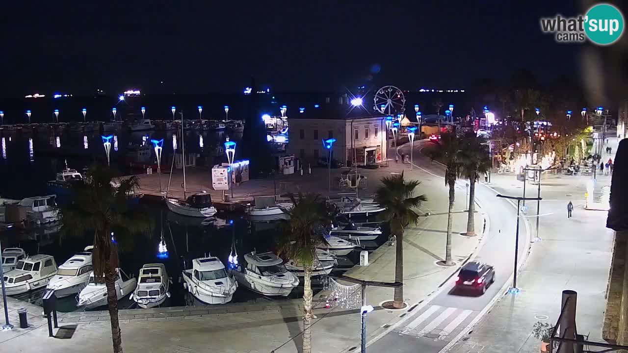Der Hafen von Koper Live-Webcam – Kreuzfahrt- und Frachthafen – Slowenien
