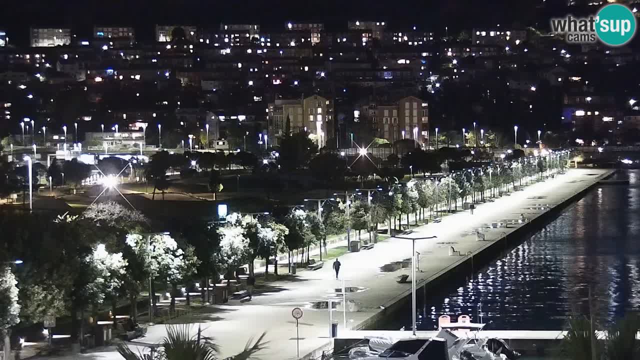 Spletna kamera Koper – Panorama na marino in promenado s Hotela Grand Koper