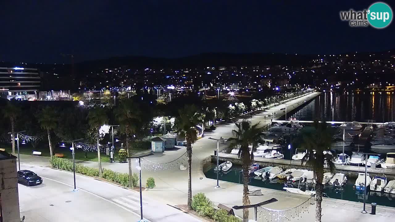 Web kamera Koper – marina i promenada – hotel Grand Koper