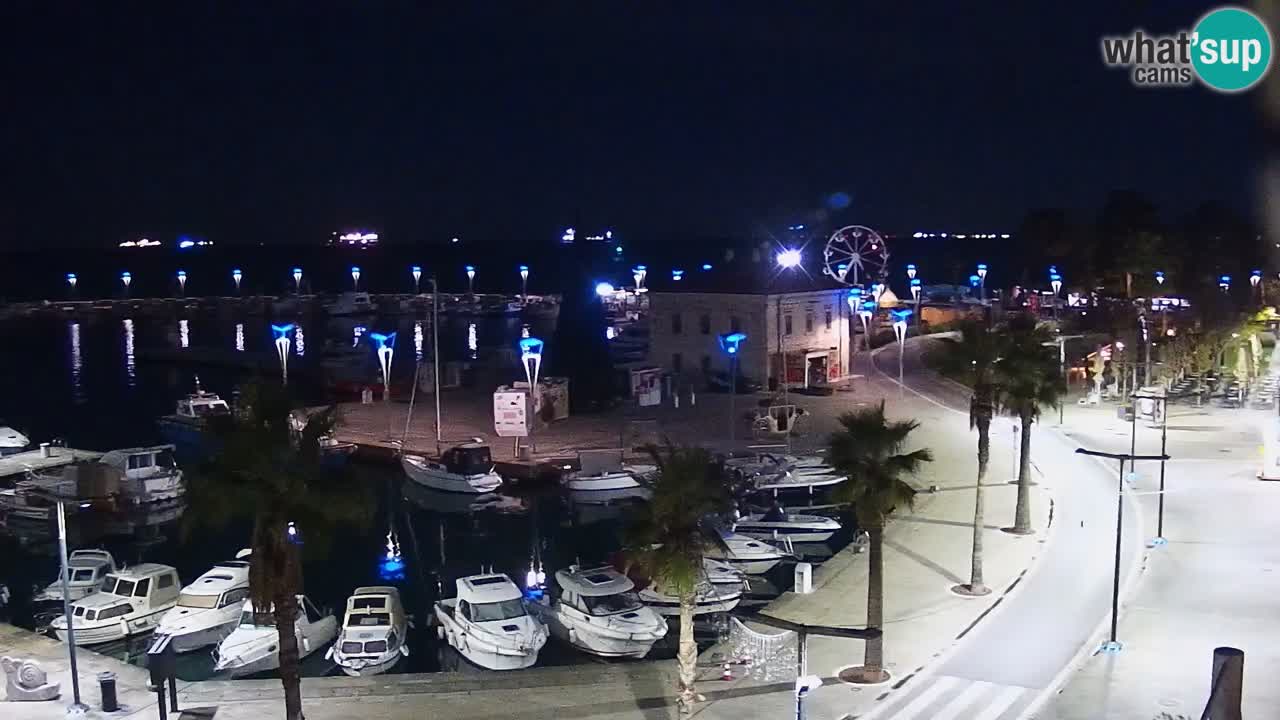Webcam Capodistria – marina e lungo mare dall’Hotel Grand Koper