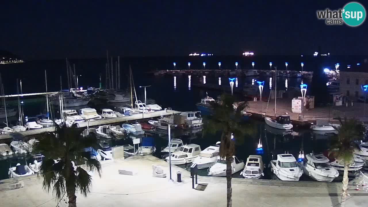 Spletna kamera Koper – Panorama na marino in promenado s Hotela Grand Koper