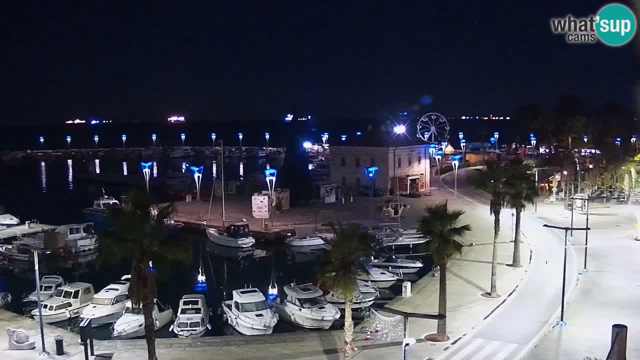 Webcam Capodistria – marina e lungo mare dall’Hotel Grand Koper