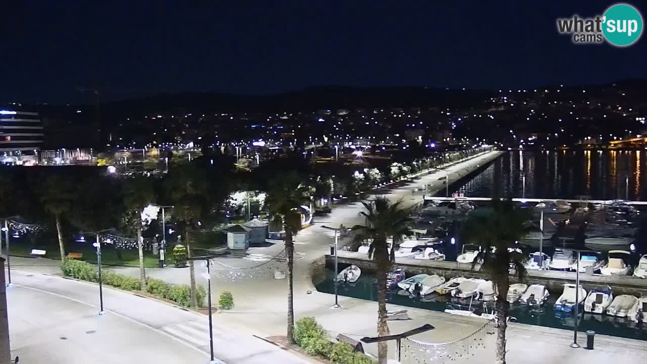 Web kamera Koper – marina i promenada – hotel Grand Koper