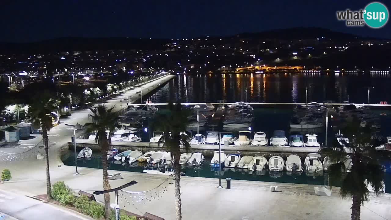 Web kamera Koper – marina i promenada – hotel Grand Koper