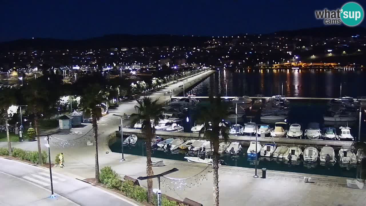 Webcam Capodistria – marina e lungo mare dall’Hotel Grand Koper
