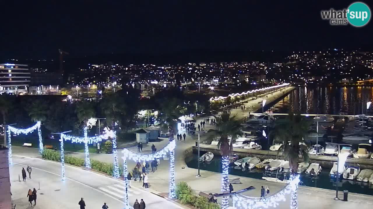 Webcam Capodistria – marina e lungo mare dall’Hotel Grand Koper