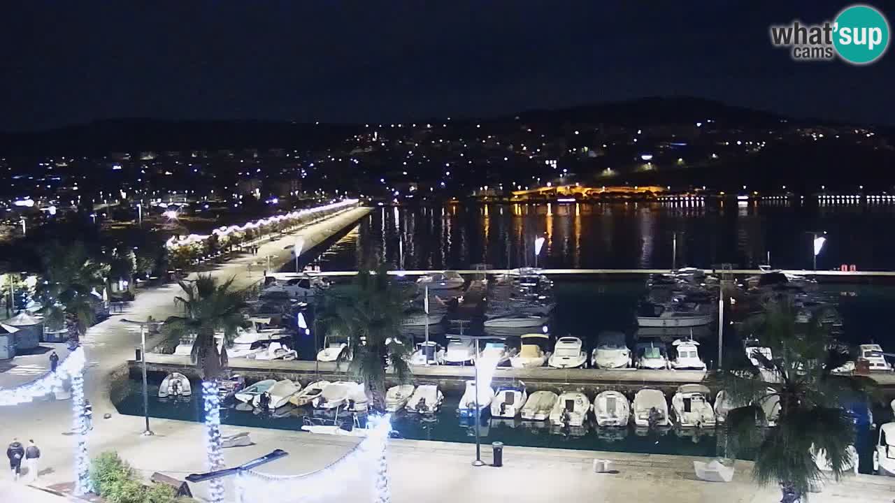 The Port of Koper live webcam – cruise and cargo port – Slovenia