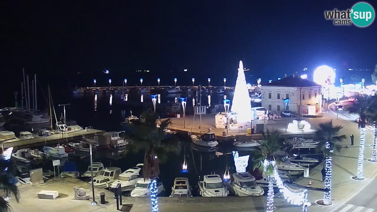 Web kamera Koper – marina i promenada – hotel Grand Koper