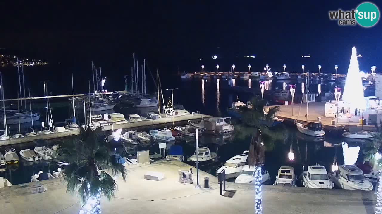 Web kamera Koper – marina i promenada – hotel Grand Koper