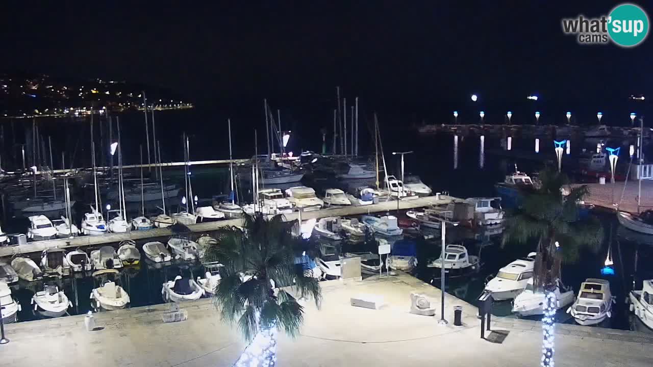 Il porto di Koper – Capodistria live webcam – porto crociere e mercantile – Slovenia