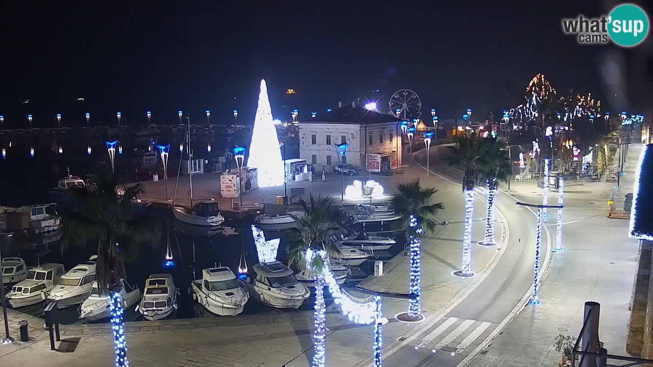 Webcam en vivo del Puerto de Koper – puerto de carga y cruceros – Eslovenia