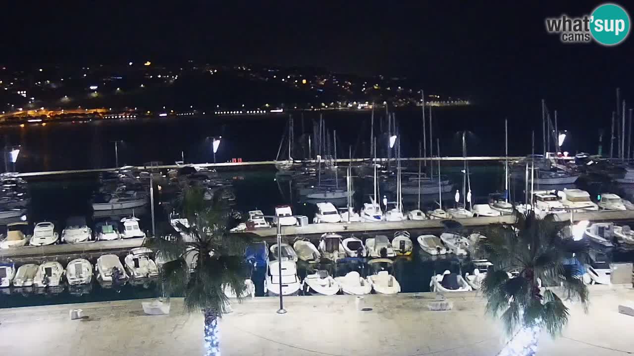Der Hafen von Koper Live-Webcam – Kreuzfahrt- und Frachthafen – Slowenien