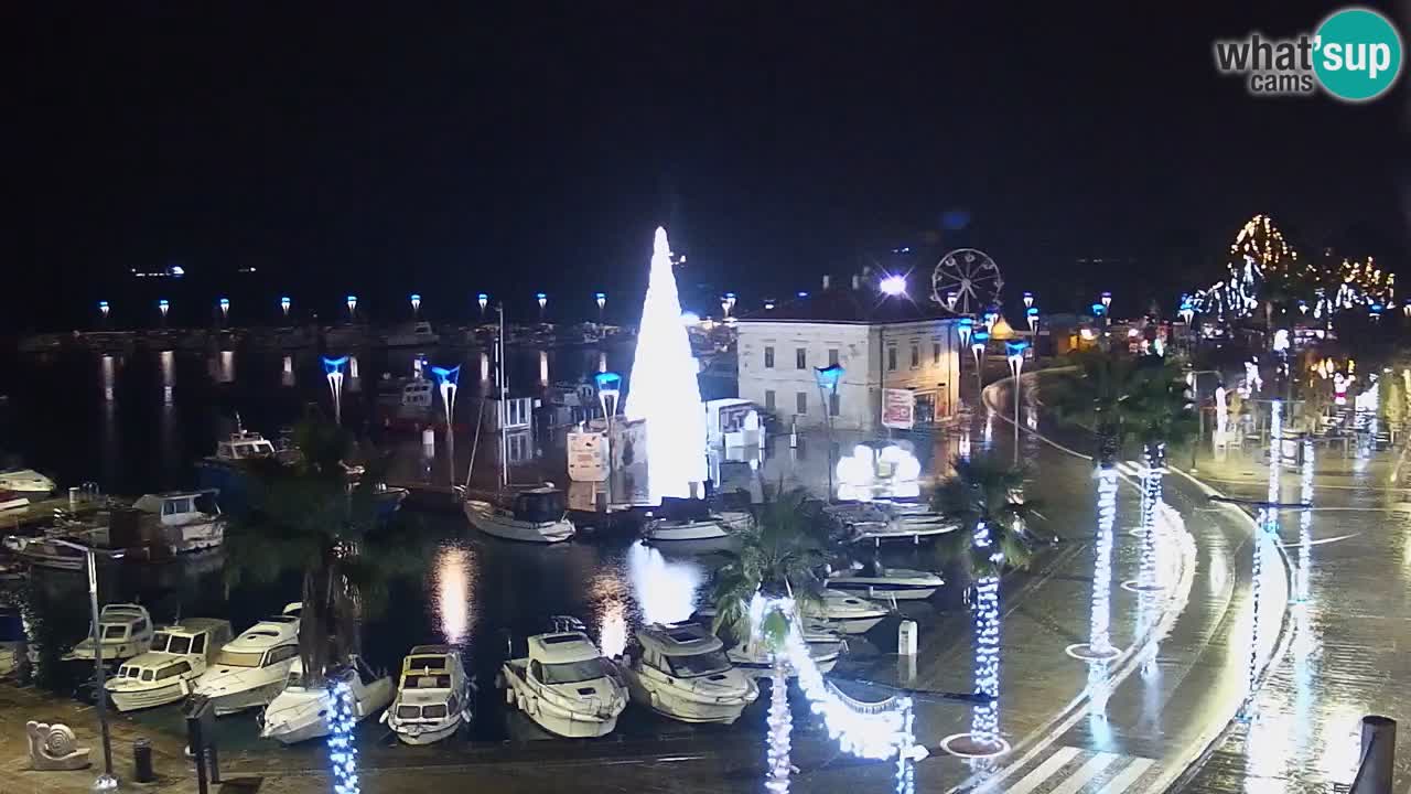 Web kamera Koper – marina i promenada – hotel Grand Koper