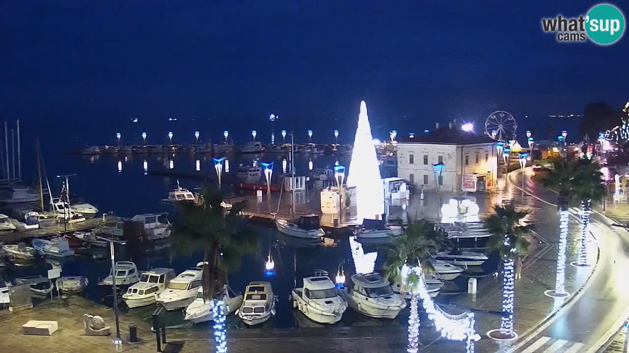 Der Hafen von Koper Live-Webcam – Kreuzfahrt- und Frachthafen – Slowenien