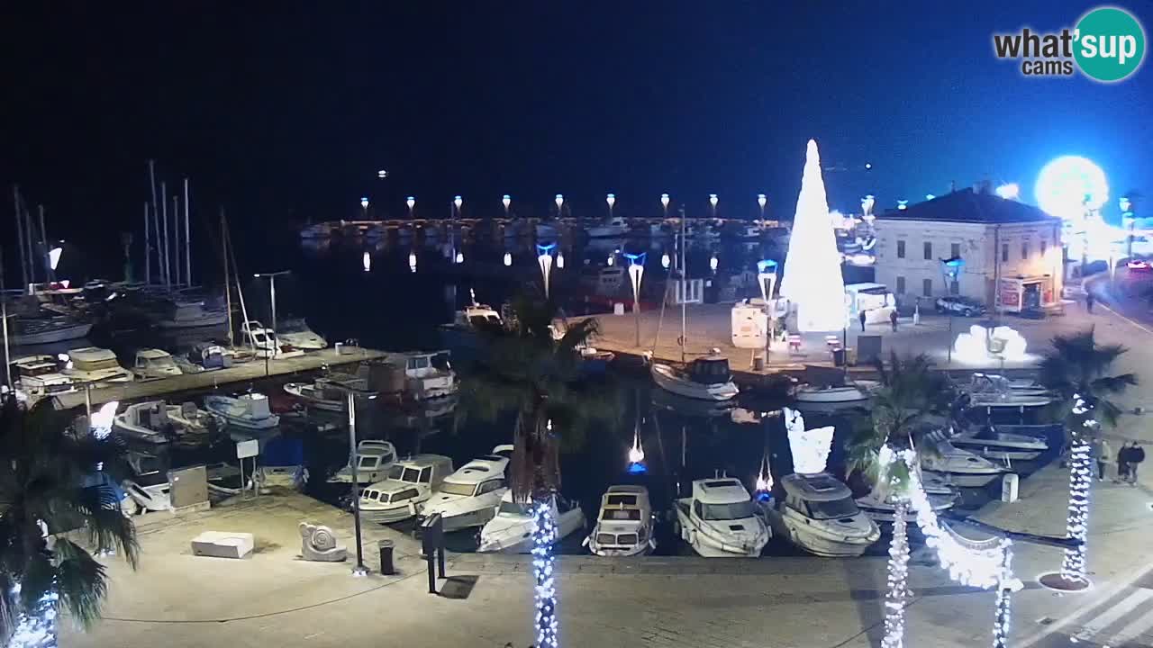 Webcam en vivo del Puerto de Koper – puerto de carga y cruceros – Eslovenia