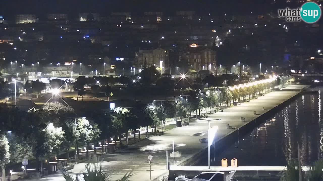 Web kamera Koper – marina i promenada – hotel Grand Koper