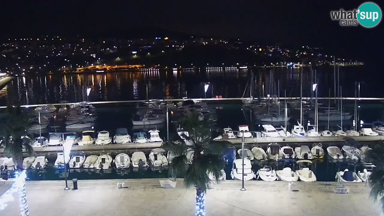 Web kamera Koper – marina i promenada – hotel Grand Koper