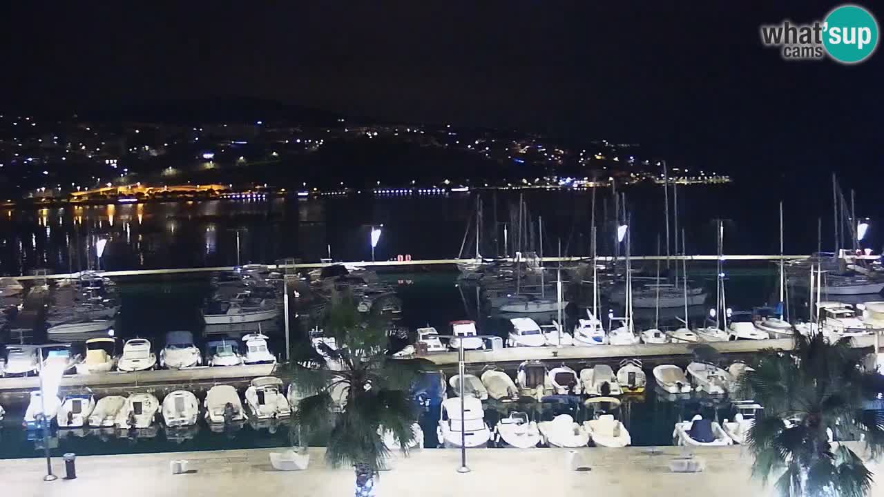 Web kamera Koper – marina i promenada – hotel Grand Koper